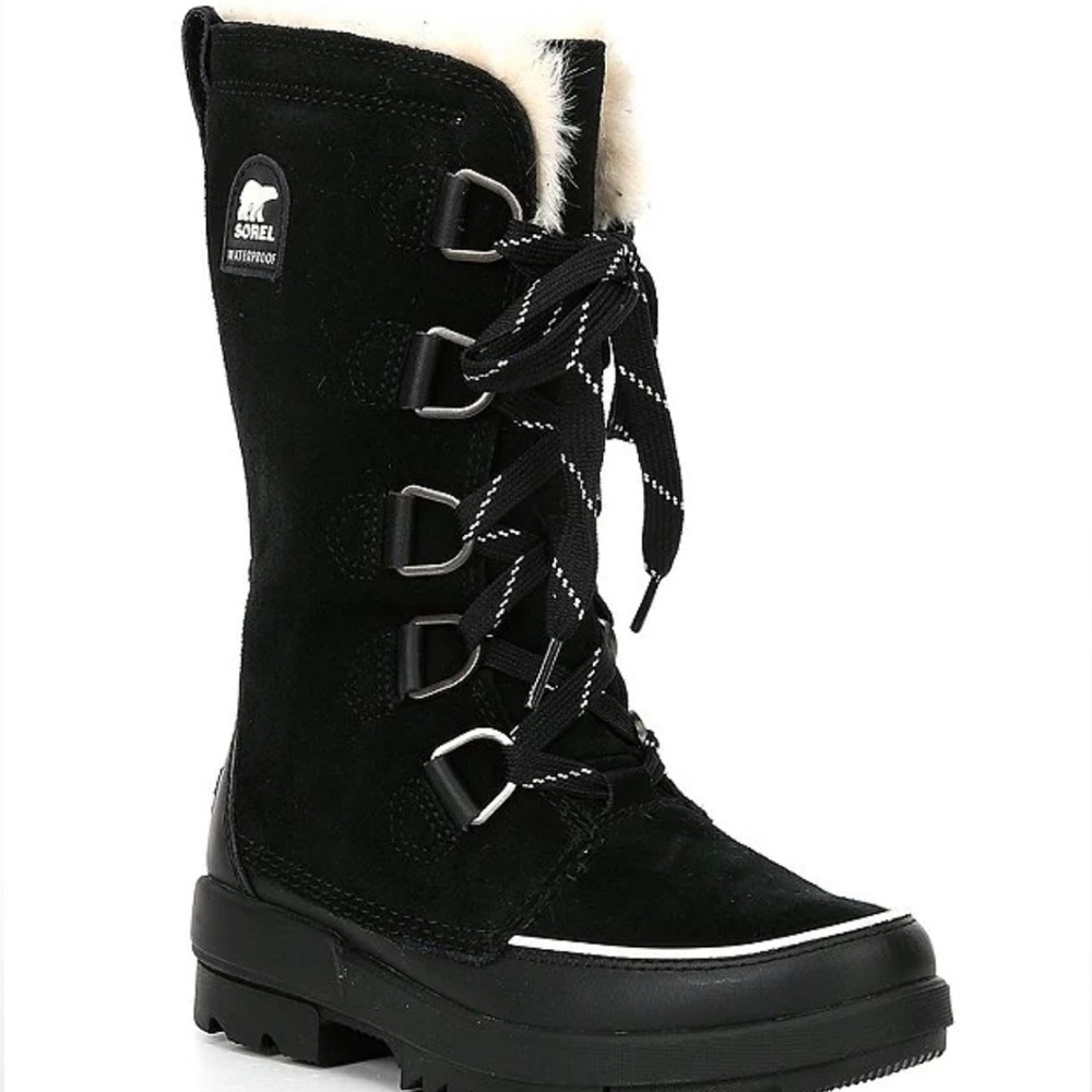 Tivoli IV Mid Faux Fur Collar Lace-Up Cold Weather Platform Boots